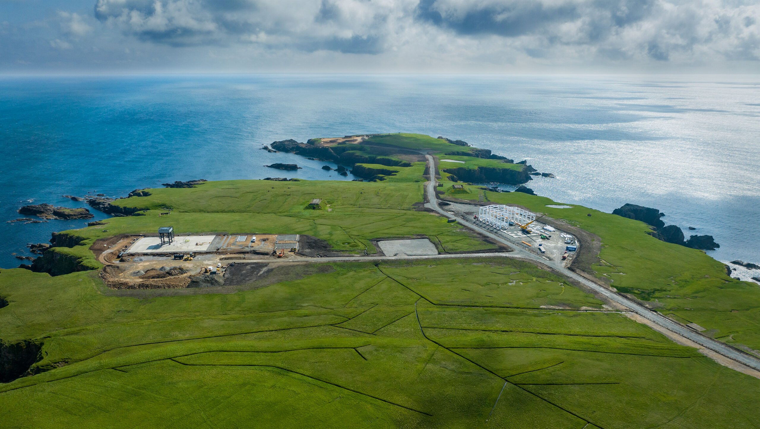 SaxaVord Spaceport launch site on Unst in the Shetland Islands
